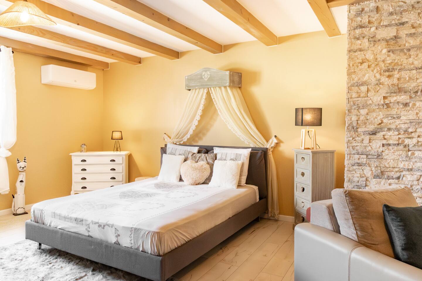 Chambre baldaquin