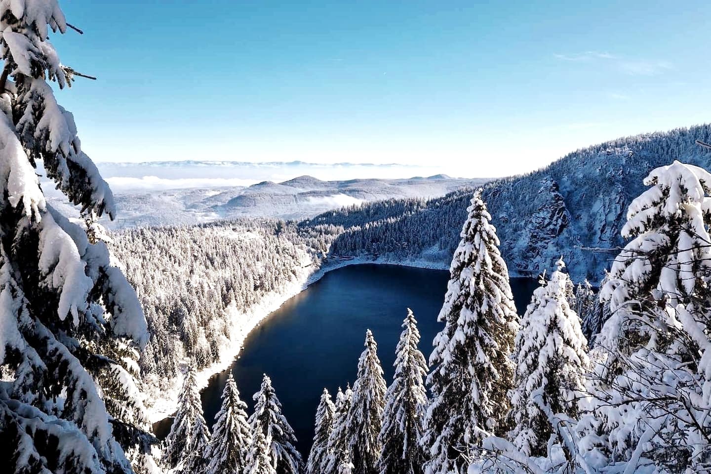 Duplex Lac Blanc — vue Lac Blanc